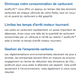 Economie de carburant, optimsation des kilometres